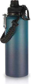 Thermosflasche: aus Metall, auslaufsicher, doppelwandig, BPA-frei, 1200ml